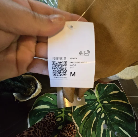 NWT! Faux Suede Laced Pants - Picture 9 of 10